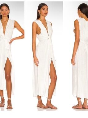 LSpace Down The Line Cover Up in Cream Size S